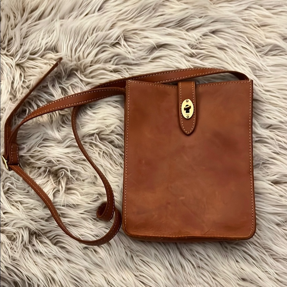 Brown Leather Men's Bag